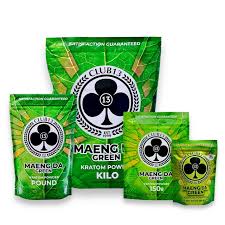 Club 13 Green Maeng Da Kratom Powder and Capsules - Premium green vein kratom for relaxation and energy."