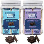 Nano K Kratom Extract Mini Chocolate Bars 100mg Kratom Extract Per Piece