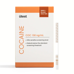 Easy-To-Use At Home Drug Detection Kits - UTest Cocaine At Home Urine tests (COC 300ng/mL)