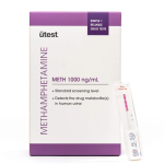 Easy-To-Use At Home Drug Detection Kits - UTest Methamphetamines At Home Urine tests (mAMP 1000ng/mL)