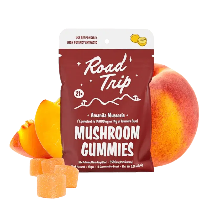 Road Trip Amanita Muscaria Blend Mushroom Gummies 8ct