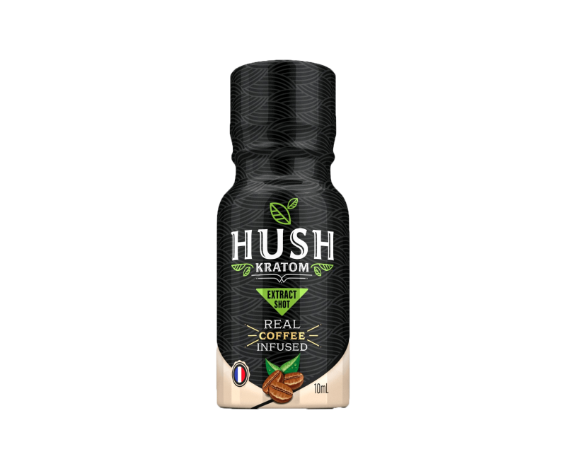 Hush Ultra Coffee Kratom Extract Shot