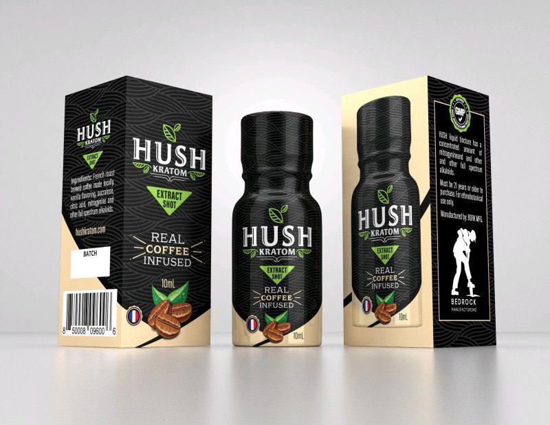 Hush Ultra Coffee Kratom Extract Shot - Image 2