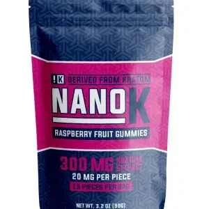 Nano K Kratom Extract Gummies with premium extract in each.