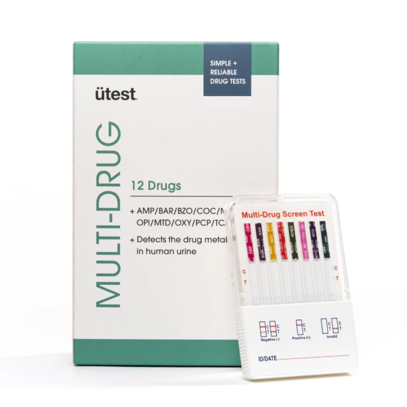 Easy-To-Use At Home Drug detection kits for 12 drug multi drug use