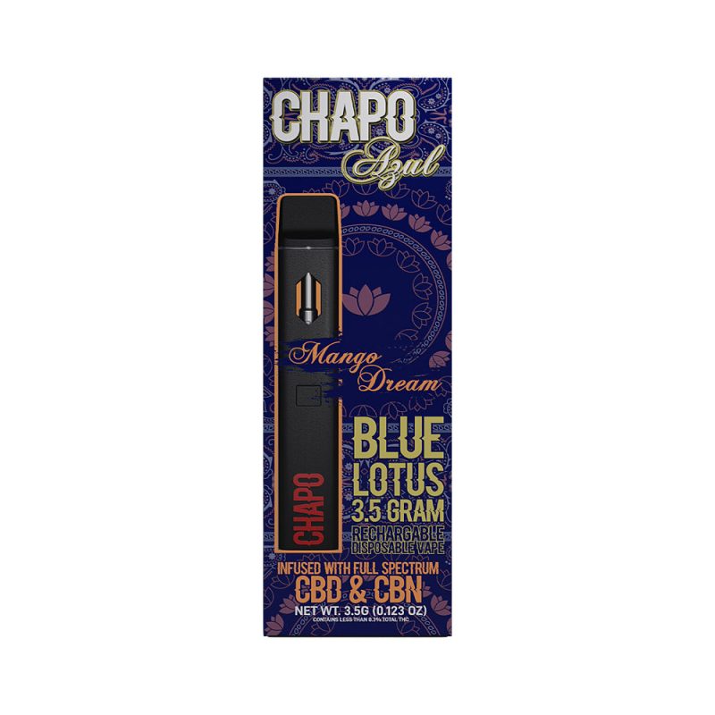 Chapo Extrax Azul Blue Lotus 3.5g Disposable - Image 4