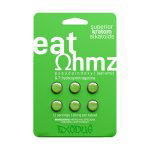 Eat Ohmz Pseudoindoxyl & 7-Hydroxymitragynine 20mg tablets in a sleek green design.