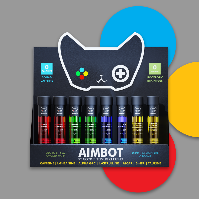 Aimbot Energy Nootropic Proprietary 1050mg Blend Drink Additive/Shot - Image 4