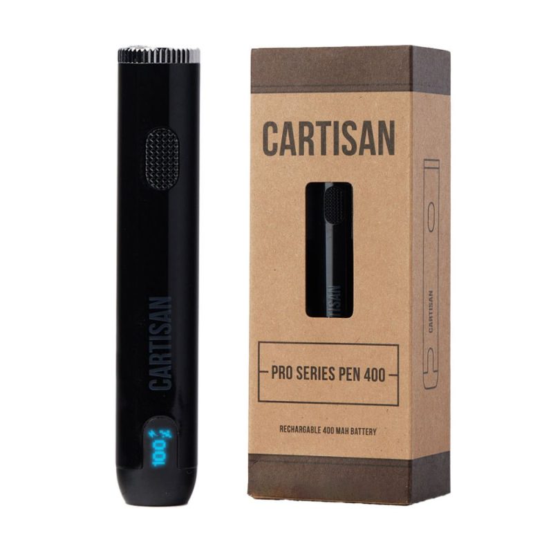 Cartisan Pro Series Pen 400 Battery in black.